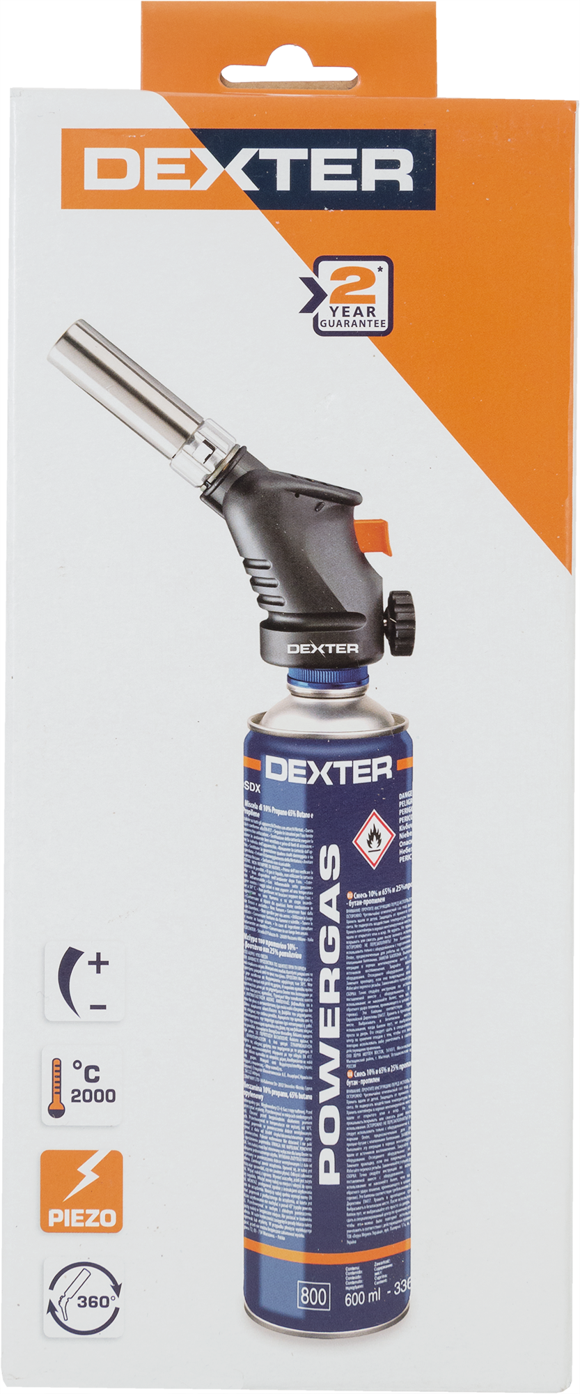 81972928 Насадка с газовым баллоном STLM-0016196 DEXTER  - Вид №3