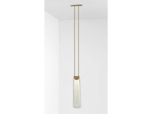 Стеклянный светодиодный подвесной светильник