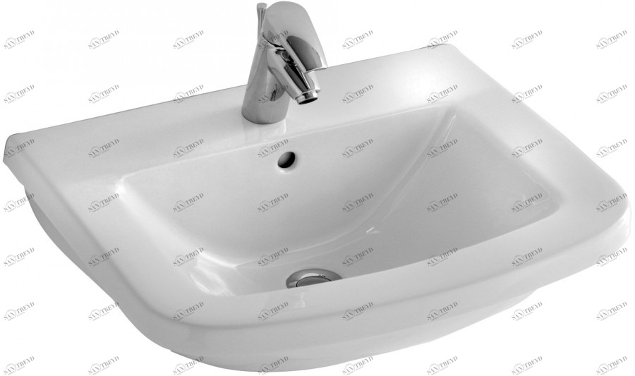 E1435-00 Подвесная раковина настенная прямоугольная JACOB DELAFON PANACHE белая