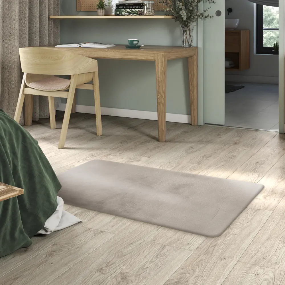 Коврик KREAFORTA Belleville 60x110 см цвет серый 89420861 STLM-2104651 