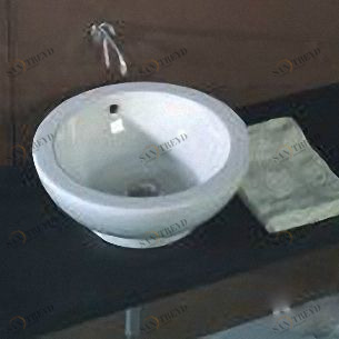 41795 Накладная раковина под столешницу  овальная Santreyd 