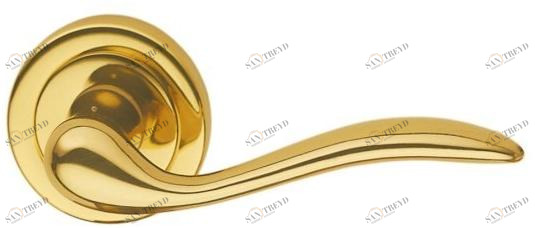 Pasini Ручка из латуни на розетке Valencia 1011