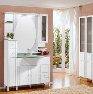MI36 MIMOSA Комплект мебели для ванной комнаты 120 см ARDECO