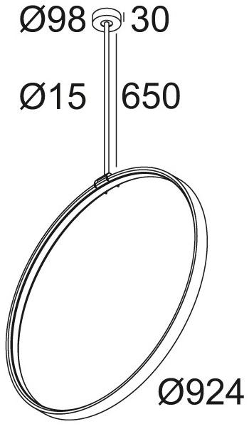 Delta Light Светодиодный потолочный светильник Superloop sun-id-1460442 - Вид №4