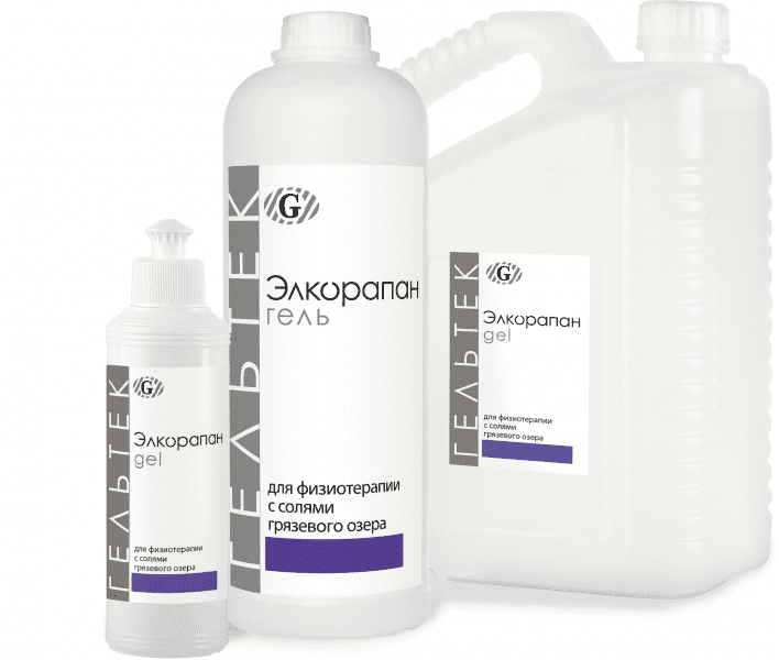 52397 Гель "Элкорапан" с солями грязевого озера Островное 1кг ГЕЛЬТЕК 