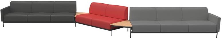 Segis 2-х местный модульный тканевый диван Hotel sun-id-1364636 - Вид №8