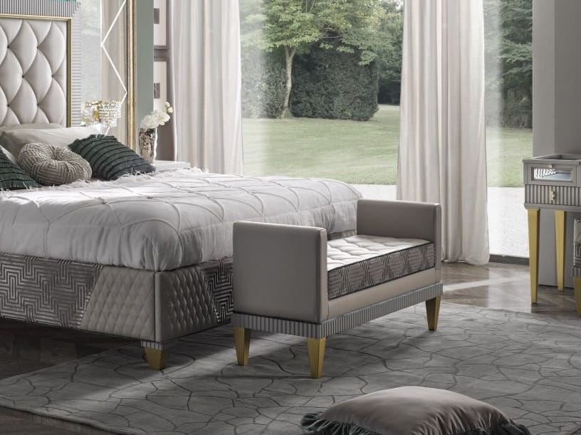 Мягкая скамейка из ткани Arvestyle ARCH-00043981 - Вид №1