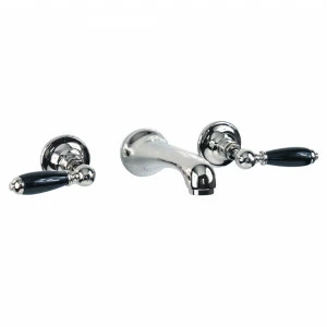 Traditional bathrooms БРАЙТОН смеситель для умывальника на 3 отверстия Tb441.514bl.nk