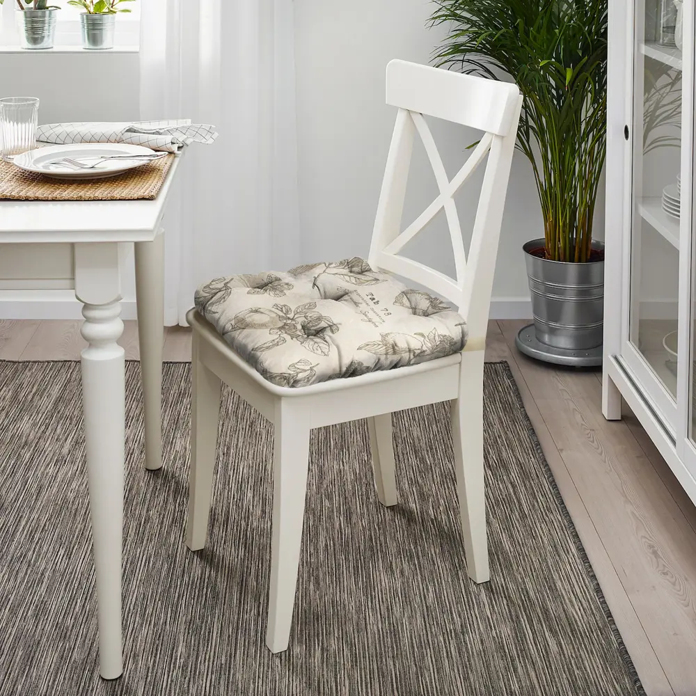 Сидушка с липучками Лимоны 40x35x6 см 82709354 STLM-2062098 LINEN WAY  - Вид №3
