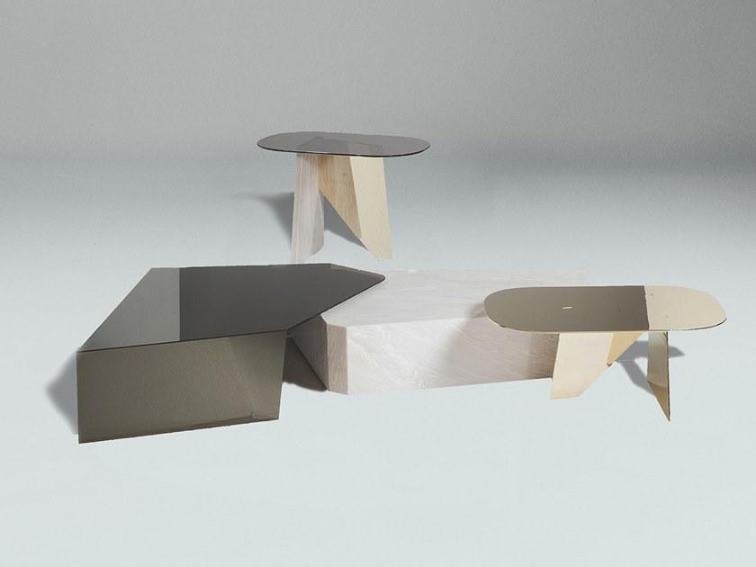 Paolo Castelli Низкий стол из цветного стекла sun-id-1445915 - Вид №1