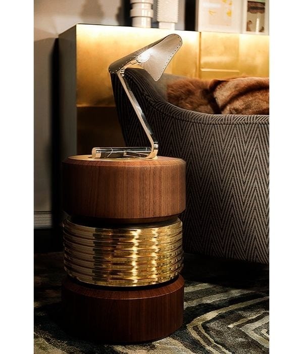 Круглый журнальный столик Essential Home HOPPMAN ARCH-00012944