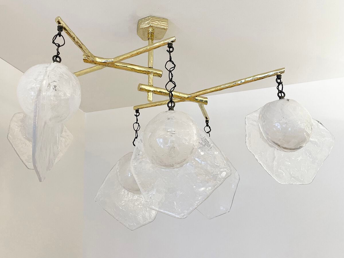 Потолочный светильник из муранского стекла GASPARE ASARO LEVANTE ARCH-00108626 - Вид №3