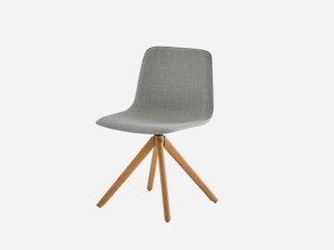 Тканевый поворотный операционный стул на насесте