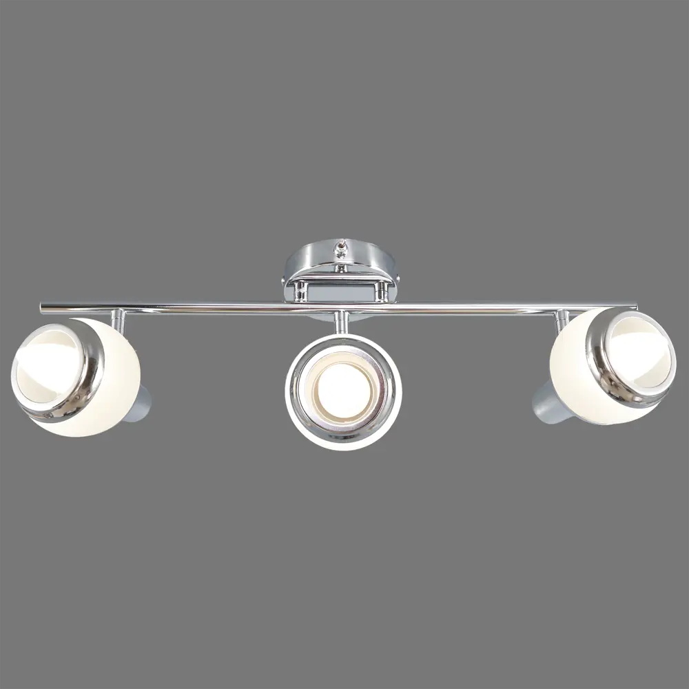 Спот поворотный Largo 3 лампы 6 м² цвет хром Escada STLM-2014355 - Вид №2