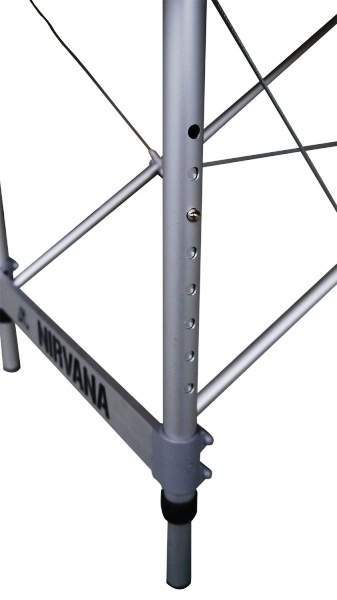 TS2010_TB Бирюзовый массажный стол NIRVANA ELEGANT DELUXE DFC  - Вид №4