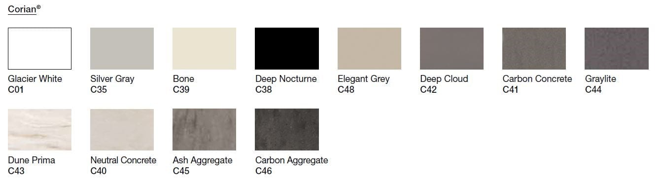 Отдельно стоящая раковина Corian® с ящиками Rexa ARGO ARCH-00099372 - Вид №2