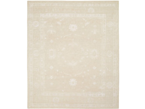 Прямоугольный ковер ручной работы из шерсти и шелка