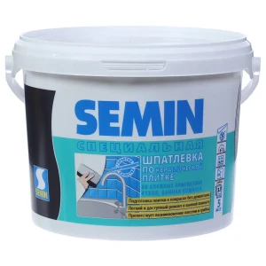 Шпатлевка выравнивающая по плитке Semin 5 кг 81964411 STLM-2105687