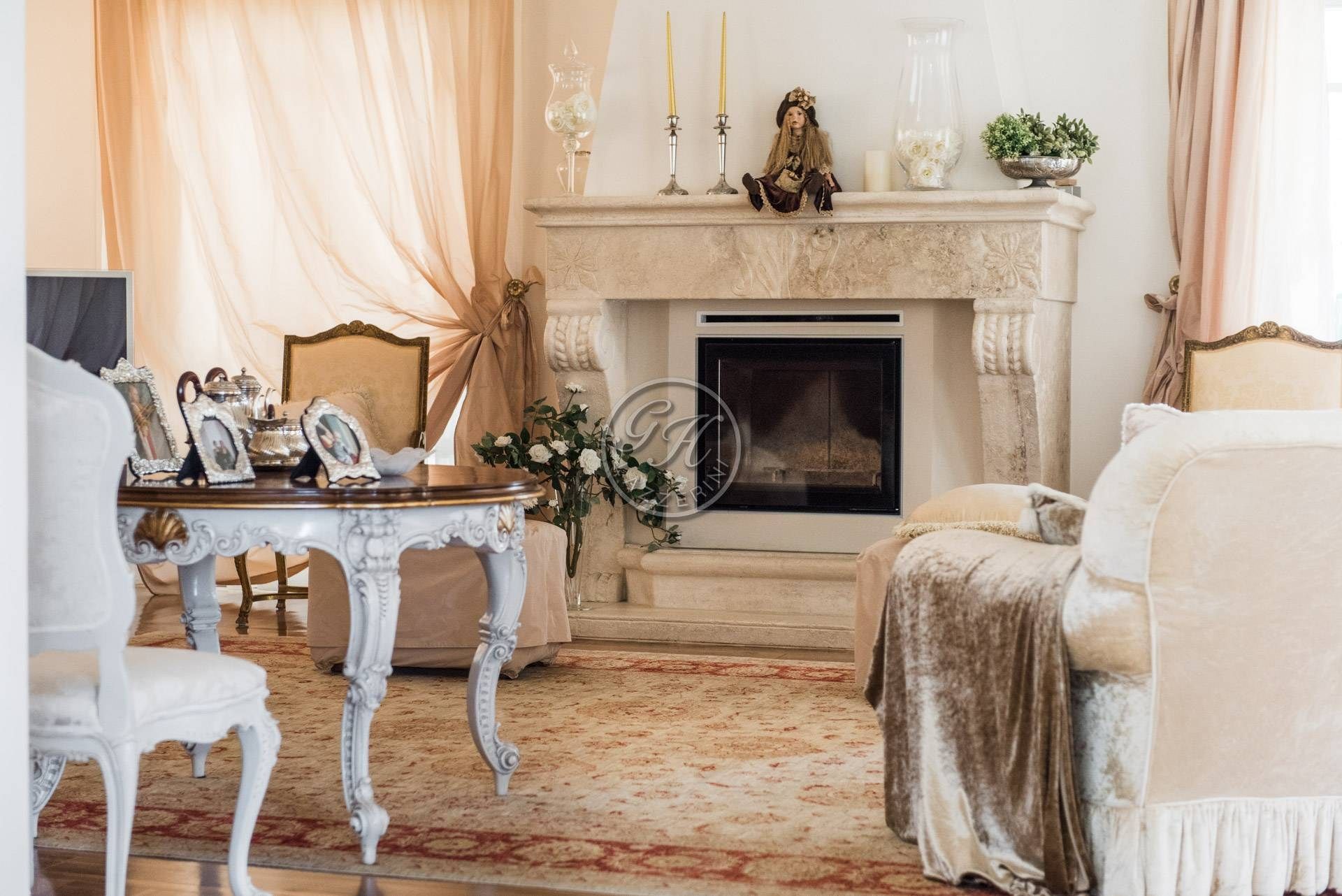 Закрытый камин из натурального камня GH LAZZERINI Caminetto 10 ARCH-00057769 - Вид №2