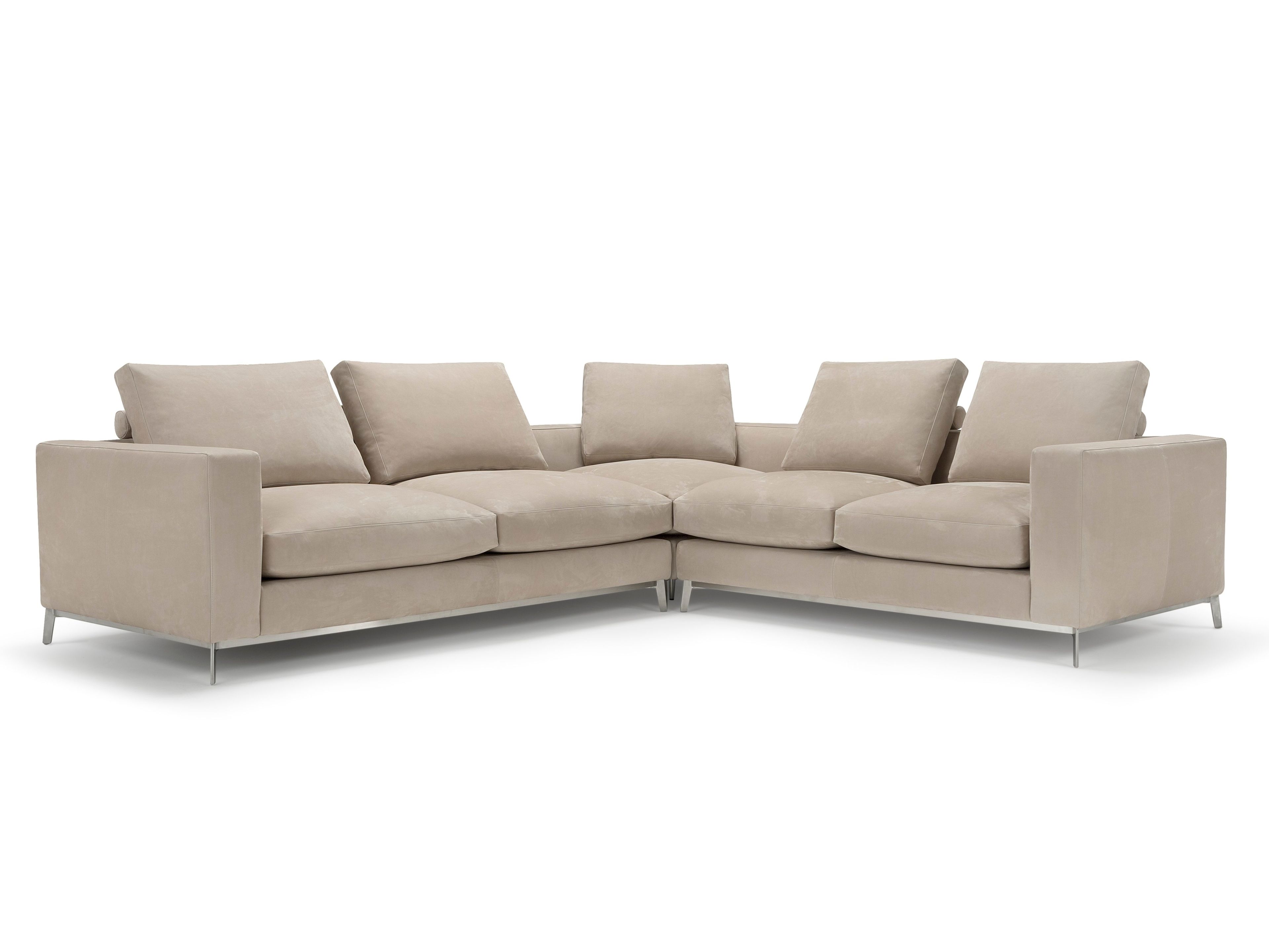 5-местный кожаный угловой диван Amura Dorsey ARCH-00059267 - Вид №1