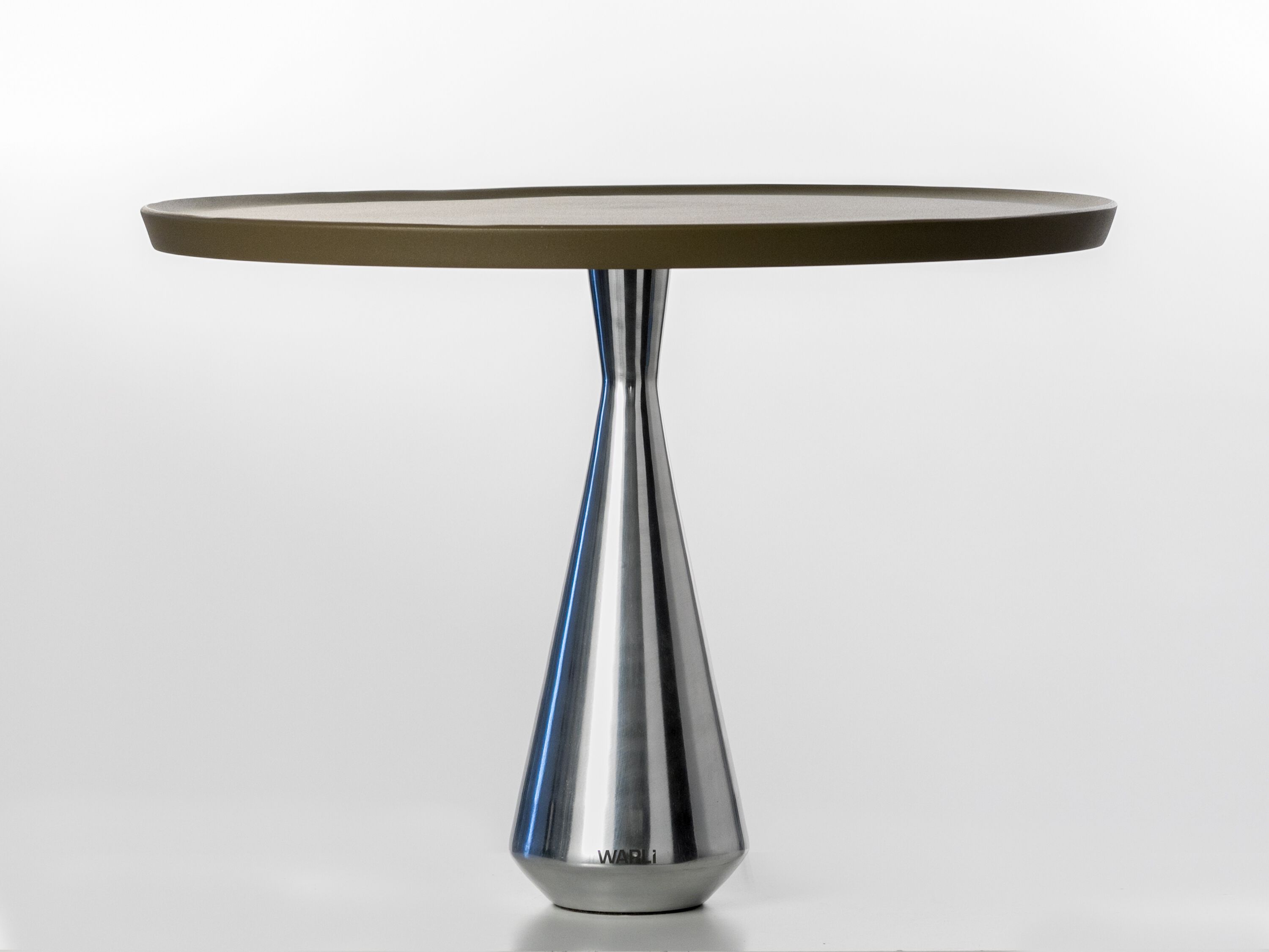 Круглый журнальный столик из переработанного алюминия Warli ISLAS ARCH-00017778 - Вид №1