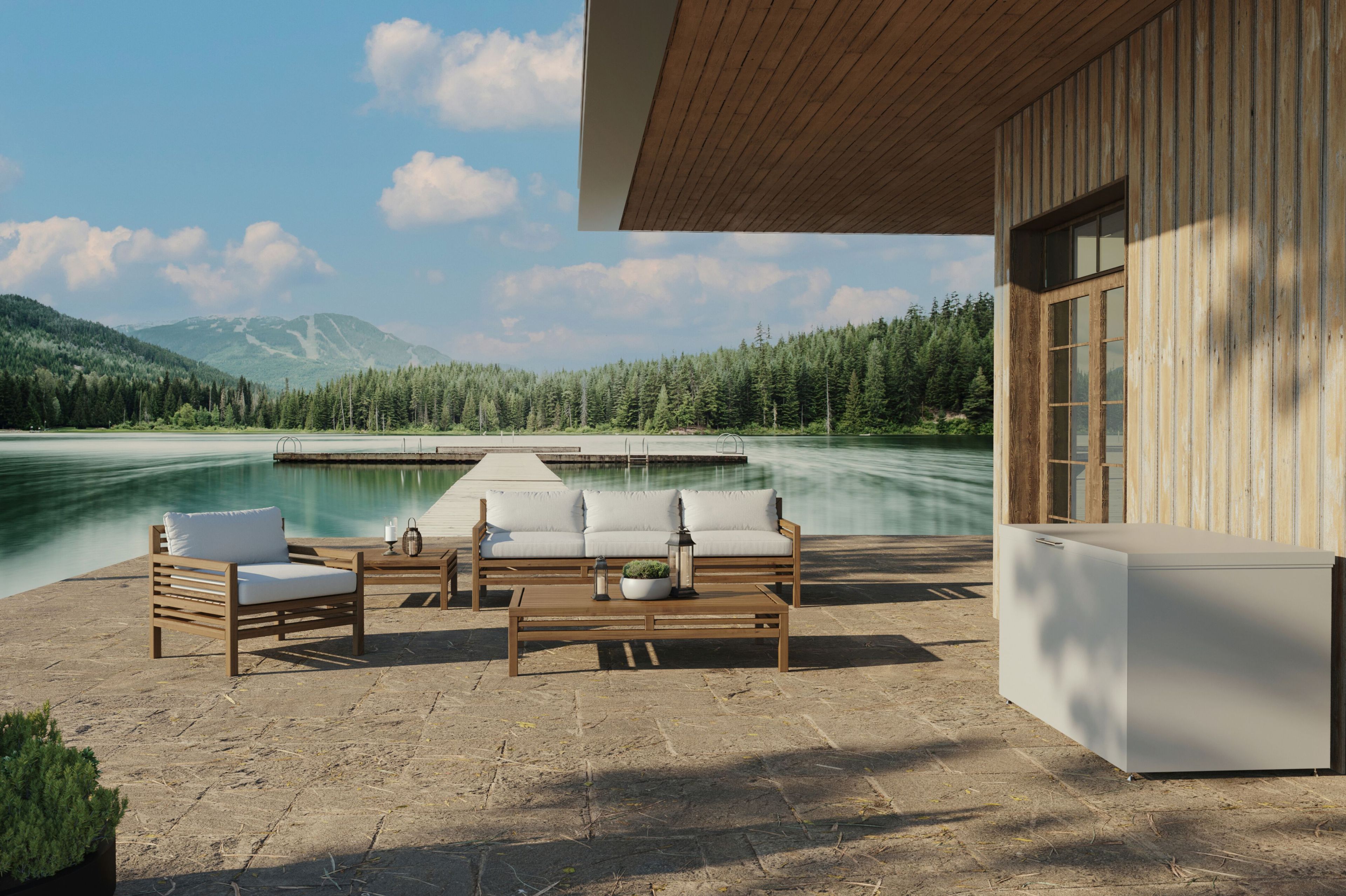 Мобильный металлический садовый контейнер CUBIC OUTDOOR LIVING CUBIC BOX ARCH-00085895 - Вид №2