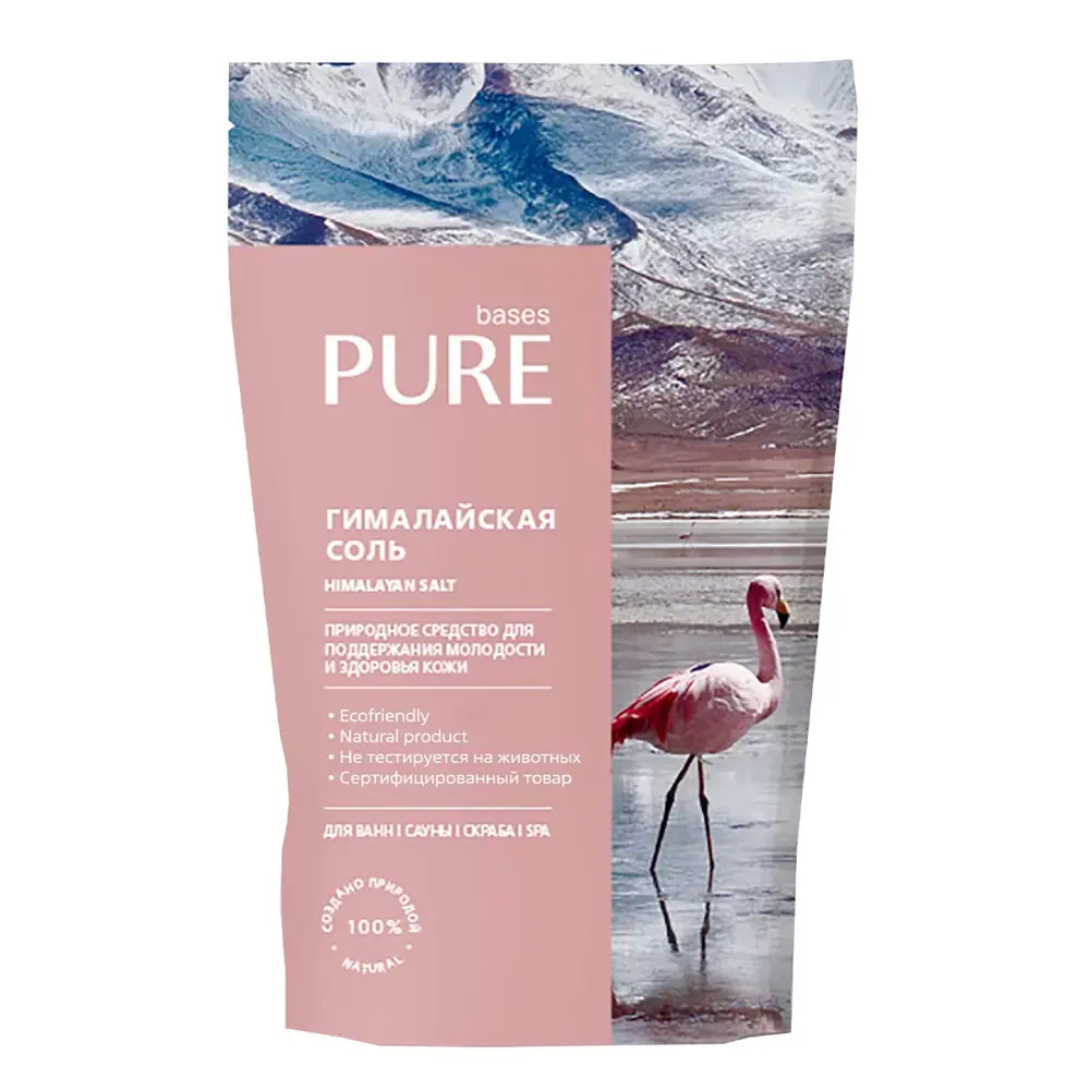 84493042 Гималайская соль для ванны Pure Basis 1000 г STLM-0977465 PURE BASES 