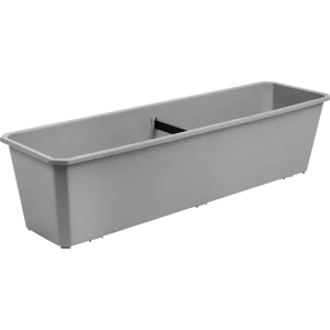 Балконный ящик IDI LAND для цветов 60×17×15 см светло-серый 84799162
