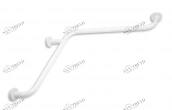 Угловой поручень Novaservis Metalia Help R6690.11 белый R669011