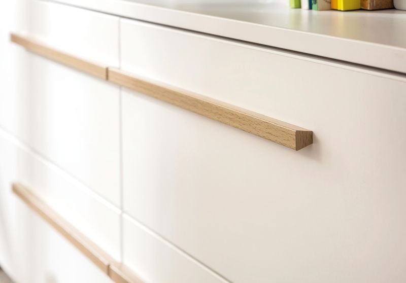 Стеллаж с 2 ящиками и дверцей светлый дуб Lofter CILEK LOFTER 00-3832193 Бежевый Santreyd  - Вид №1