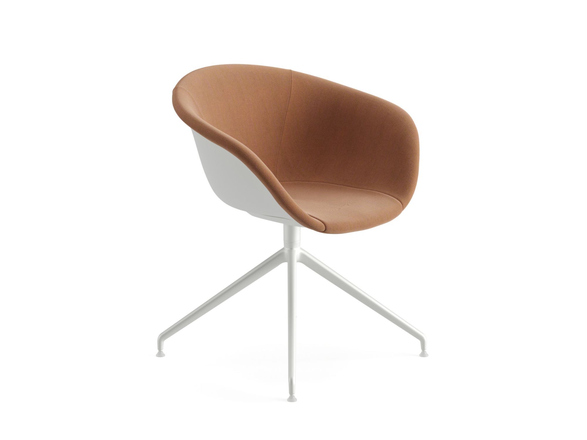 Стул на насесте, частично обтянутый тканью Arper Duna 02 ARCH-00104758 - Вид №3