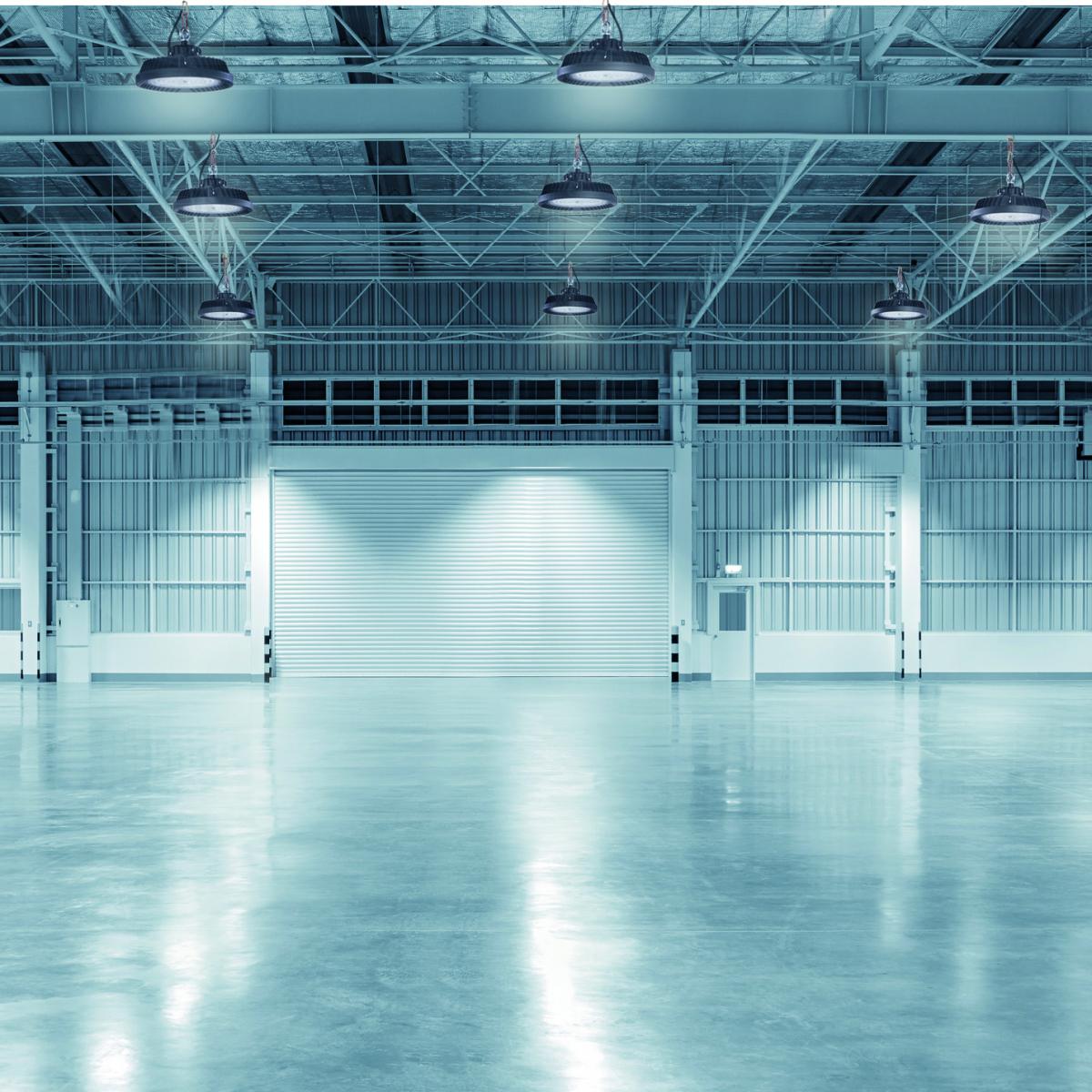 101964 Промышленный подвесной светильник Urano, 120 градусов 7422 Mantra  - Вид №1