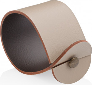 10638145 ADJ Кольцо для салфеток (капучино) Кожа искусственная