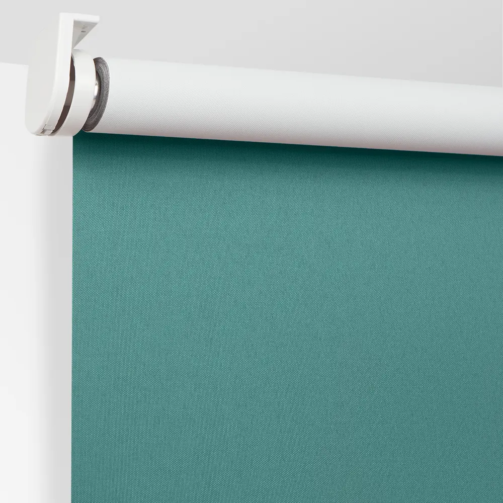 Штора рулонная блэкаут Inspire Santos 200x175 см бирюзовая Celadon 2 82692256 STLM-2038465 - Вид №3