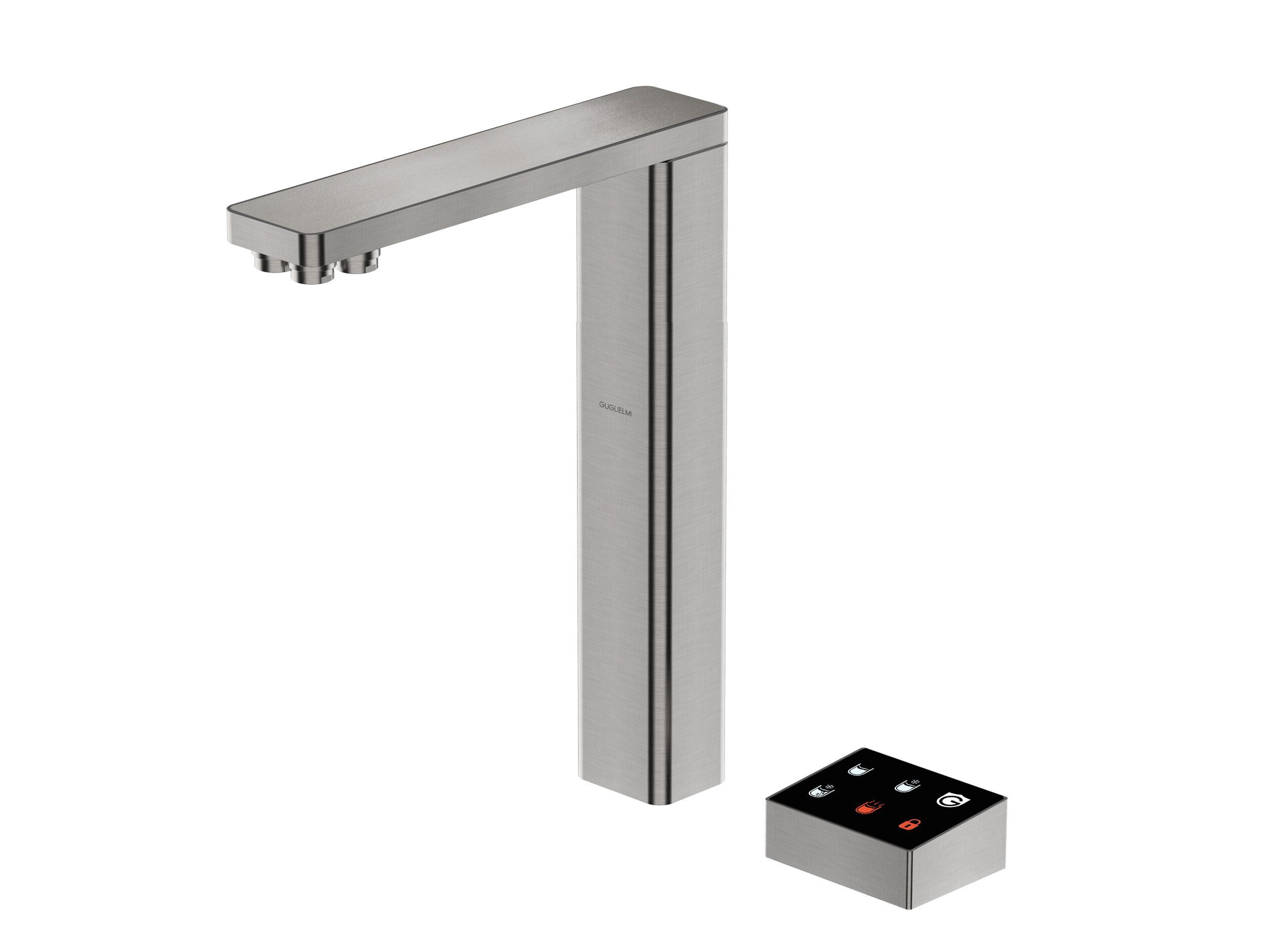 Электронный напольный кухонный кран с очистителем GUGLIELMI RUBINETTERIE Pura ARCH-00010122 - Вид №1