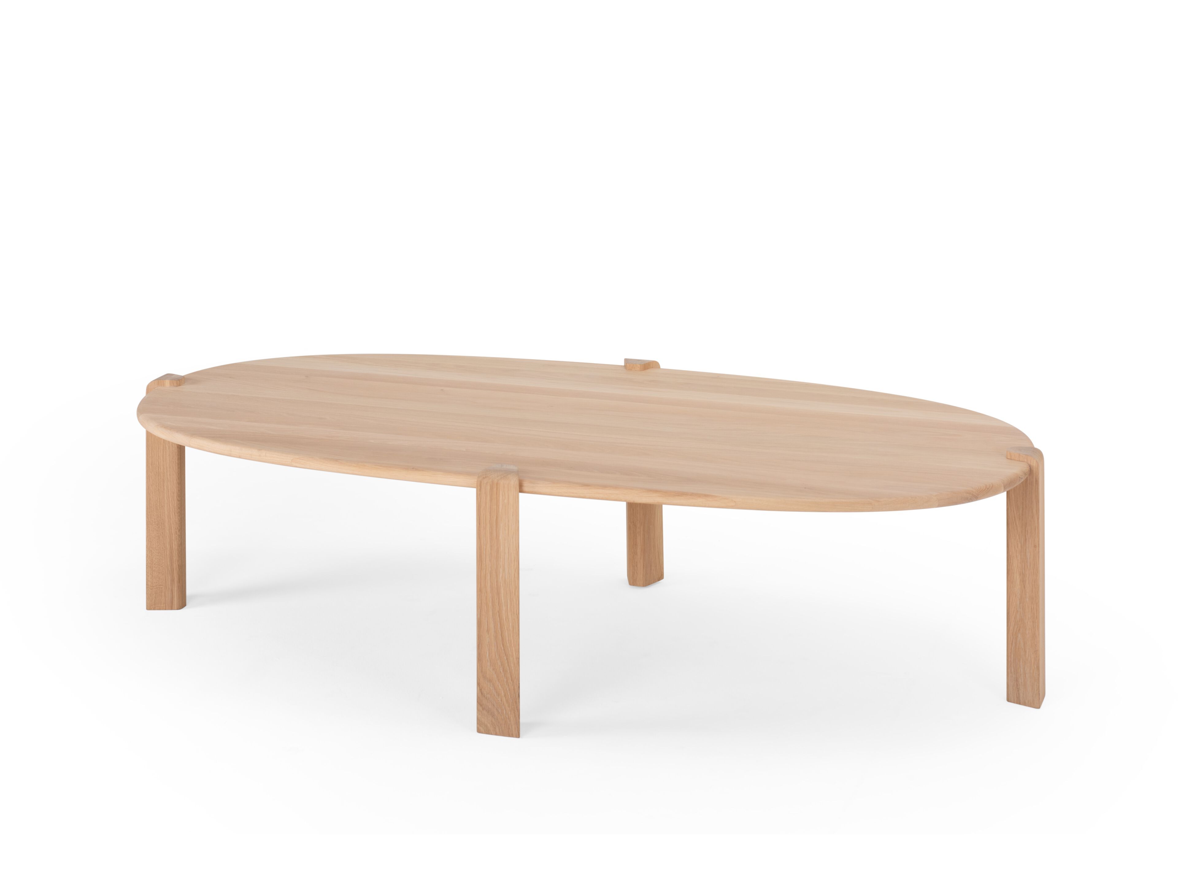 Овальный журнальный столик из дуба Gazzda KULIN ARCH-00147154 - Вид №1