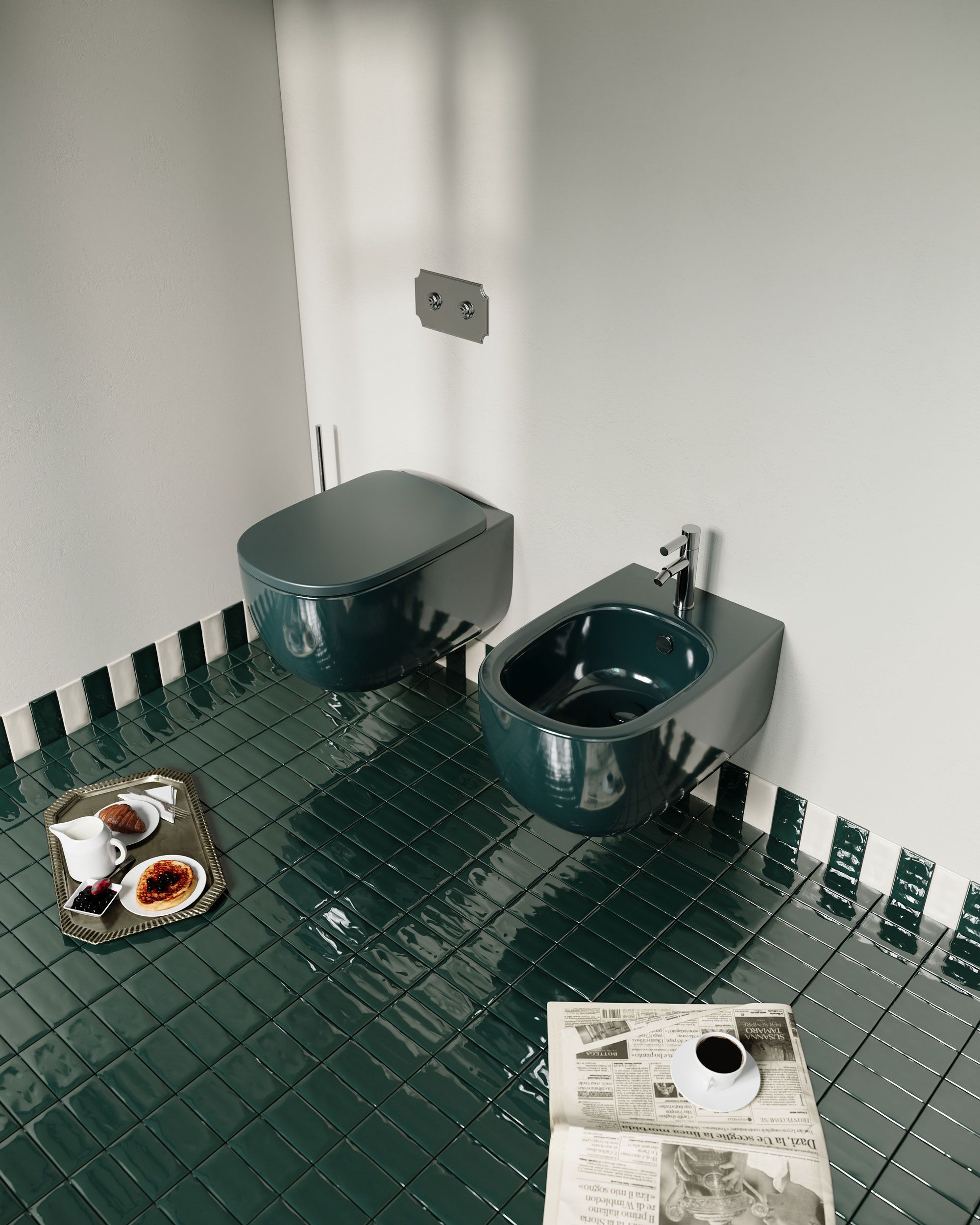 Керамический настенный туалет ArtCeram шелк ARCH-00064054 - Вид №2