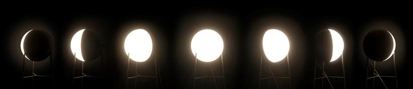 Milan Iluminacion Настольная светодиодная лампа отраженного света из стали Half sun-id-1382102 - Вид №12