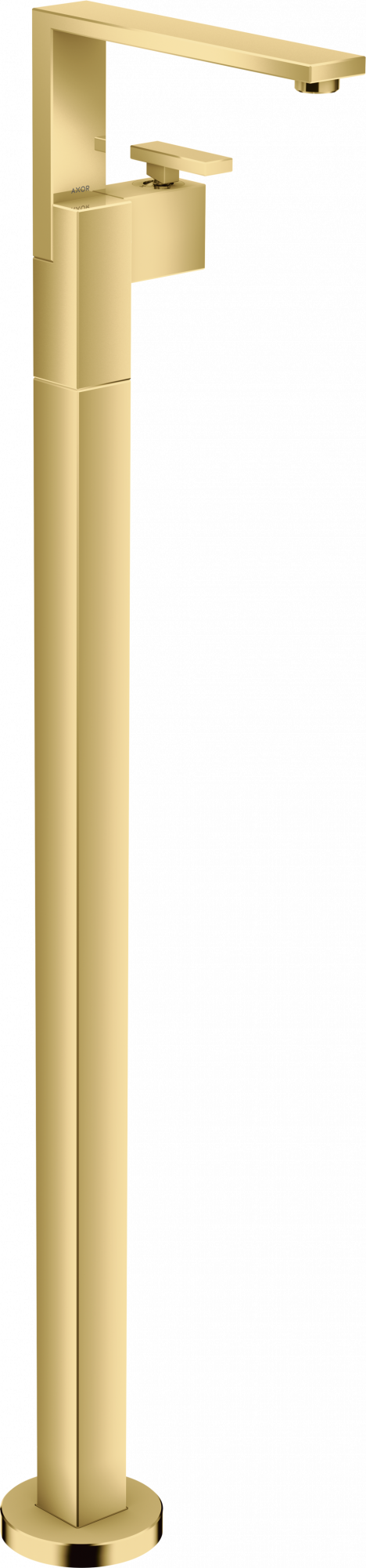 46040990 Смеситель для раковины напольный, однорычажный, со сливным гарнитуром AXOR EDGE