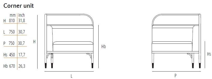 Wiener GTV Design Модульный секционный диван Targa sun-id-1356656 - Вид №16