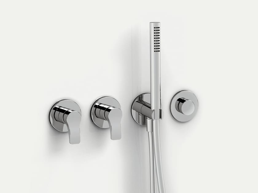 Настенный набор для ванны с 4 отверстиями и ручным душем ABOUTWATER AL/23 ARCH-00091367