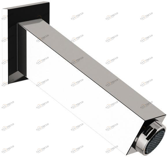 Rubinetterie Mariani Настенный хромированный излив Tower 131-tw