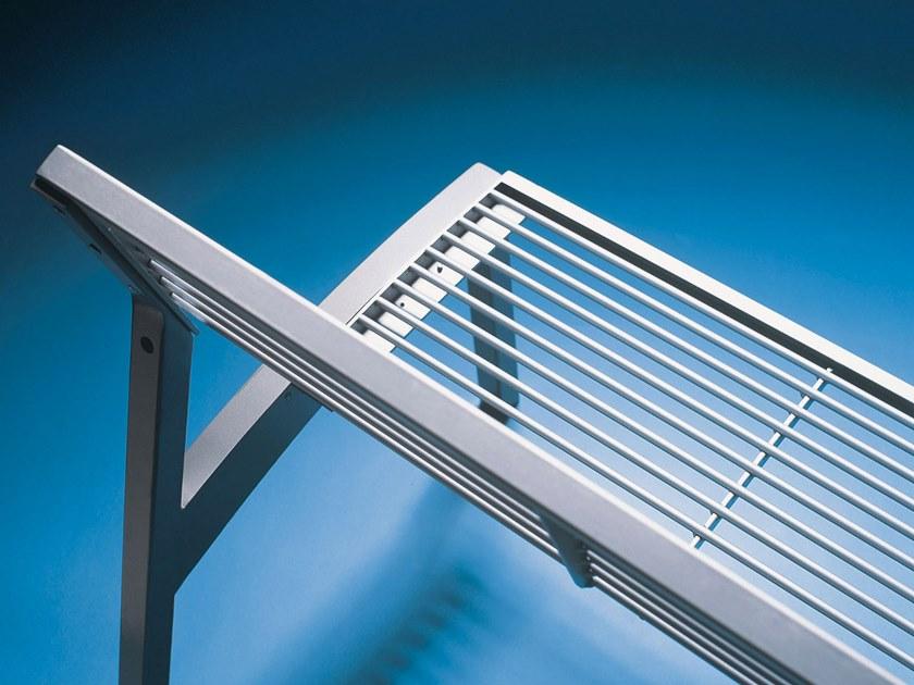 mmcité1 Скамья из оцинкованной стали со спинкой Vera sun-id-1395580 - Вид №6