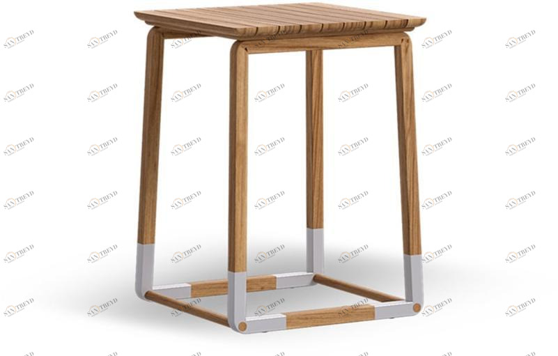 Atmosphera Квадратный садовый столик из тика Cycle Cy.sq