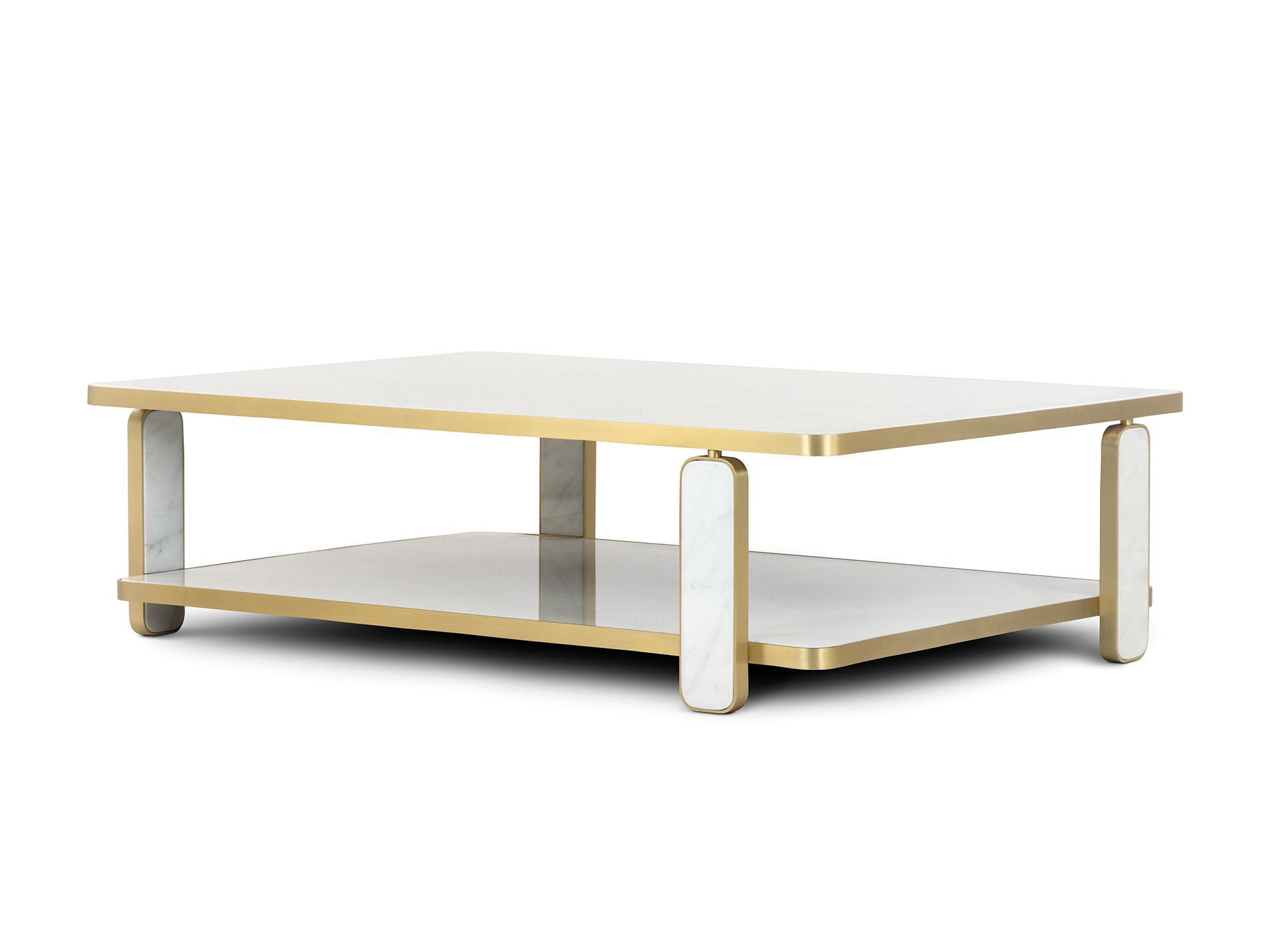Прямоугольный мраморный журнальный столик JOSÉ LEITE DE CASTRO GUISE ARCH-00149099 - Вид №1
