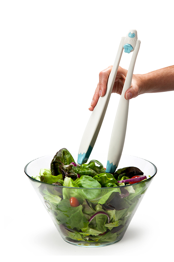 OT876 Щипцы салатные big foot белые OTOTO  - Вид №2