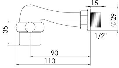 rvb Настенный излив для умывальника 1920-1921 1920.--.01 - Вид №1