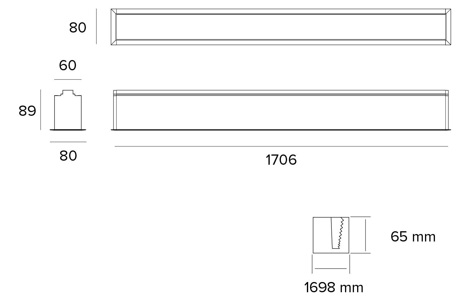 Утопленный светодиодный потолочный светильник TARGETTI Logico ARCH-00057398 - Вид №8