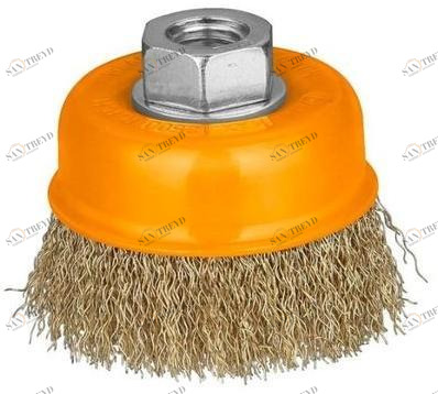 INGCO ITALIA Чашечная щетка с волнистой проволокой sun-id-1349051