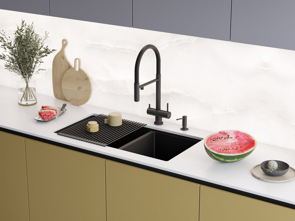 Кухонная мойка Taki 85-2-LB-U/IF Side GB OMOIKIRI 4997039 - Вид №2